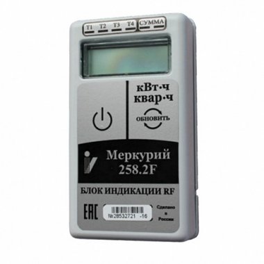 Фотография товара 'Меркурий Блок индикации RF 258F04'