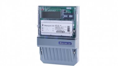 Фотография товара 'Меркурий Счетчик электрический для однотарифного учета электроэнергии 3*57,7/100 В, 5(7,5) А, 0,5S/1,0 RS-485 230 AR-00 R'