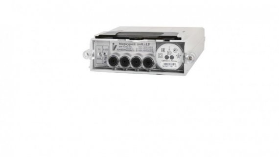 Фотография товара 'Меркурий Счетчик электрический для многотарифного учета 230 В, 10(100) А, 1,0/2,0, оптопорт, PLC PRIME, LoRaWAN 208 ART(2)-09 (D)POHWL4F04'